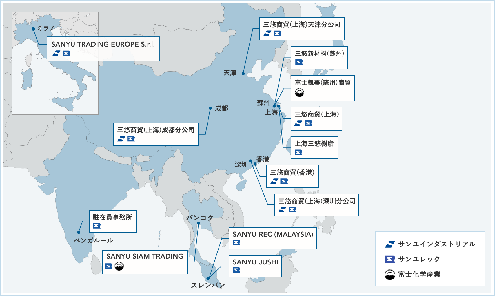 海外ネットワーク